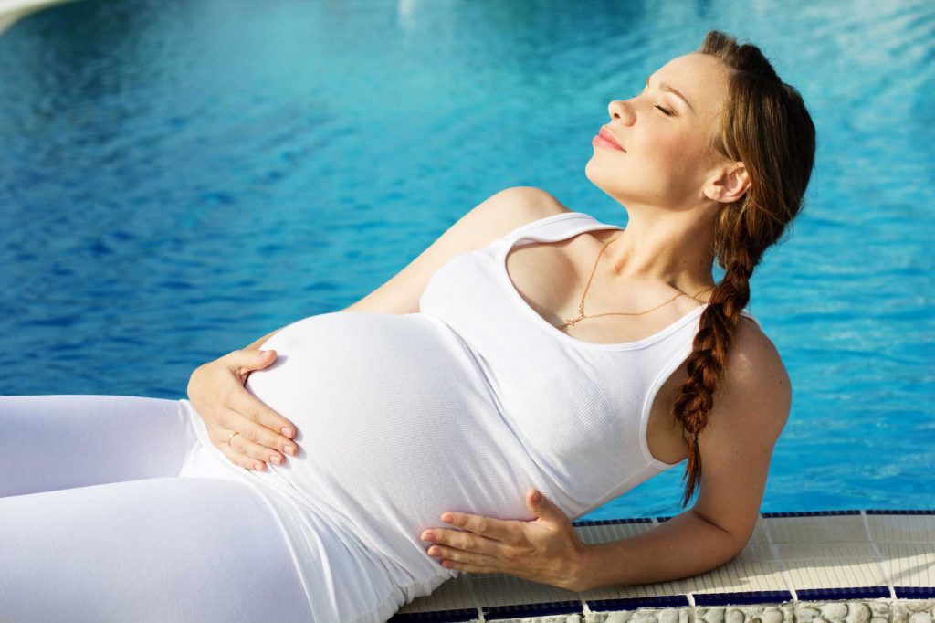 פילטיס מים לנשים בהריון